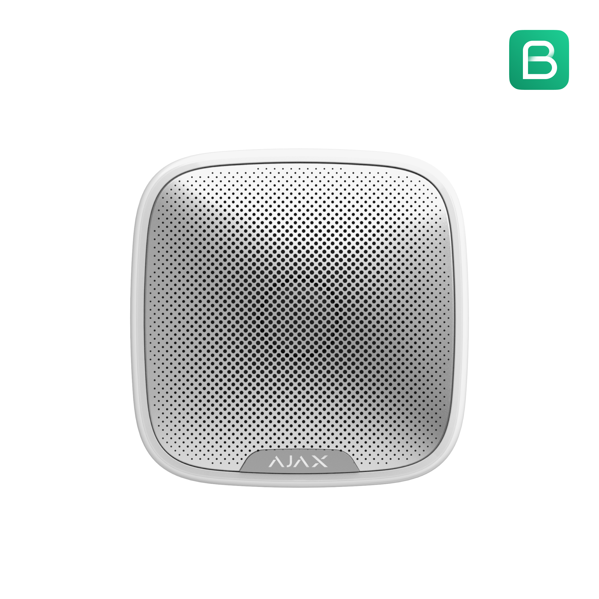 Ajax StreetSiren White - wireless outdoor siren - white