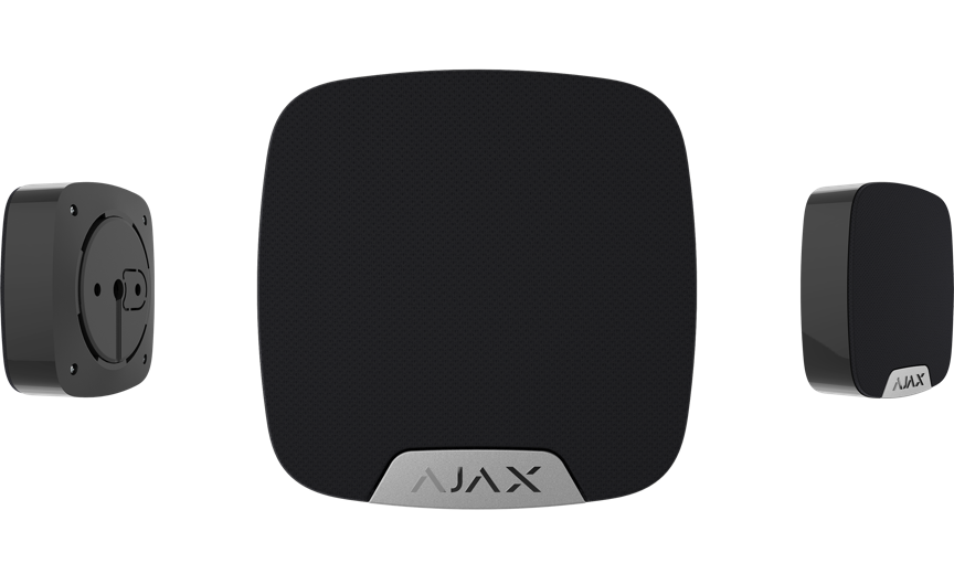 Ajax Home Siren Black - wireless indoor siren