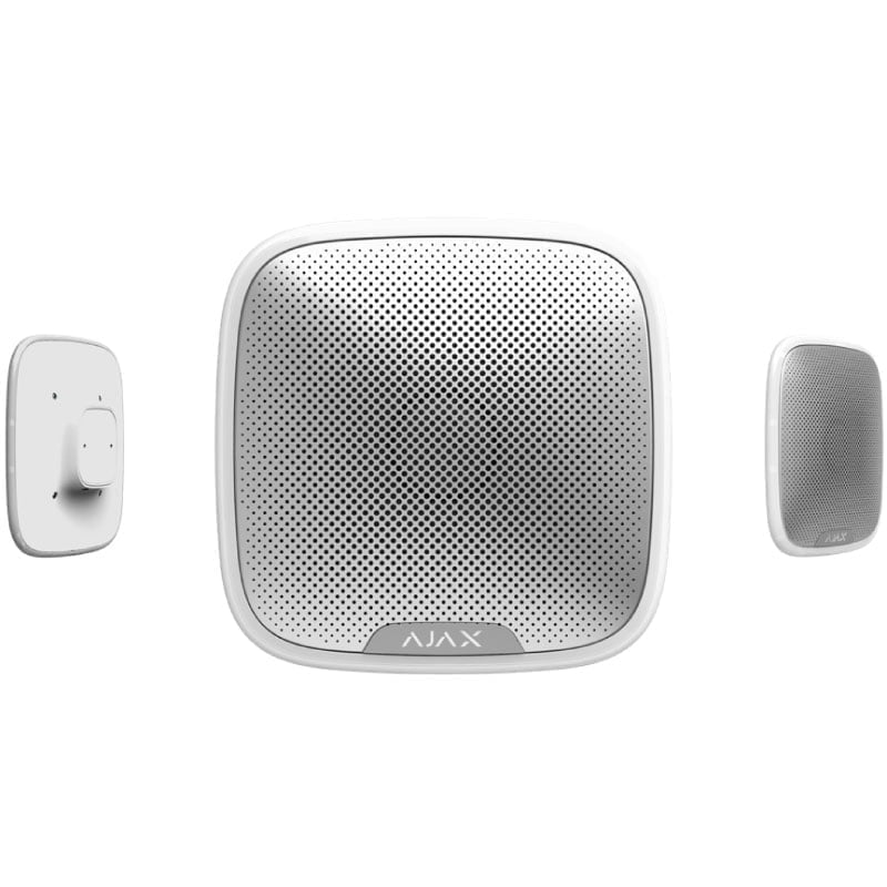 Ajax Street Siren Black - wireless outdoor siren